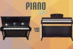 So sánh những ưu nhược điểm của đàn piano cơ và piano điện