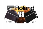 So sánh piano điện Roland HP 605 và LX7